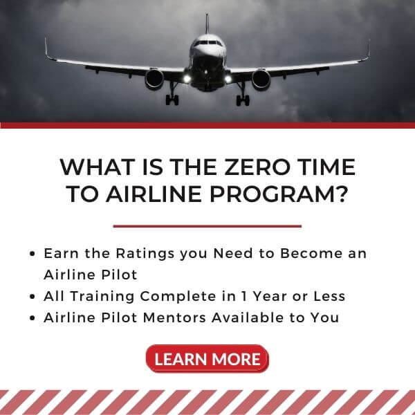 become an airline pilot with Zero Time to Airline training