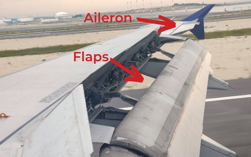 Commercial Airline Aileron