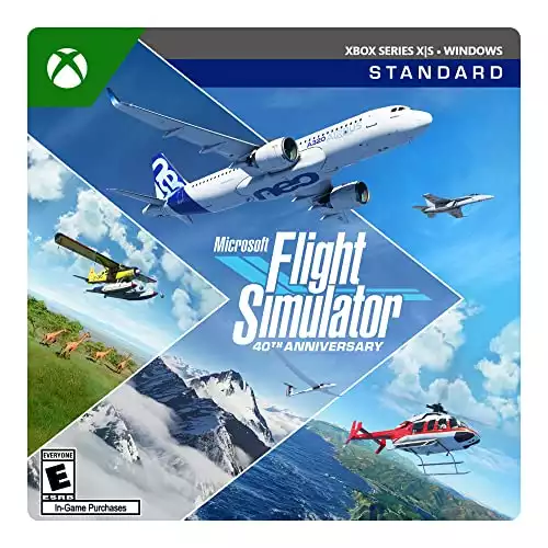 Microsoft Flight Simulator 40th Anniversary: Xbox Series X|S & Windows [Digital Code]
