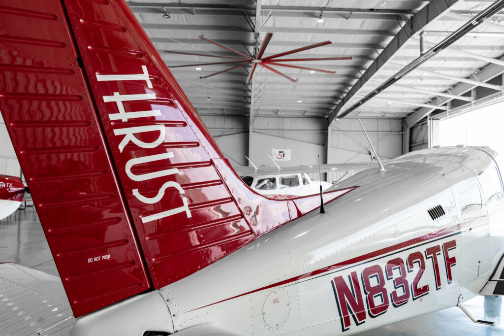 Thrust Flight hero - N832TF